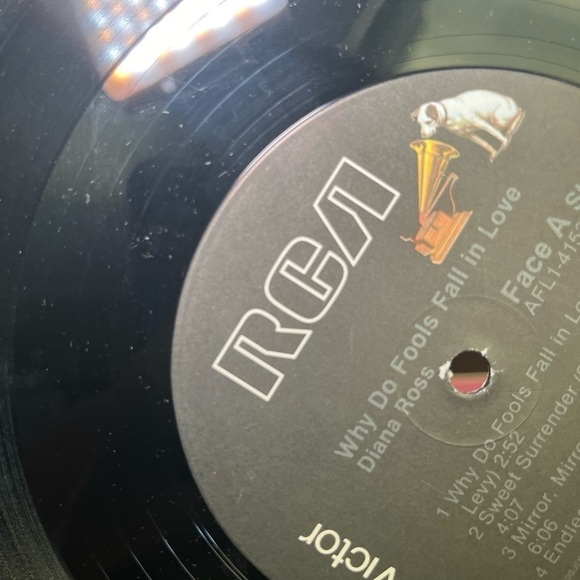 Diana Ross, -  Why do Fools Fall in Love- vintage vinyl record from 1981 - Picture 9 of 11